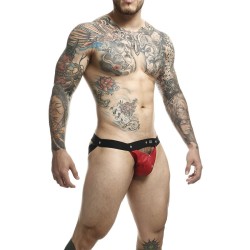 MOB - DNGEON JOCKSTRAP ATHLETE ROUGE TAILLE UNIQUE