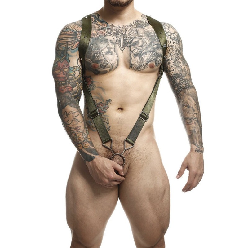 MOB - HARNAIS DOS DROIT VERT DNGEON TAILLE UNIQUE