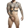 MOB - DNGEON SILVER HARNESS WITH CHAINS ONE SIZE