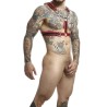 MOB - DNGEON RED HARNESS WITH CHAINS ONE SIZE