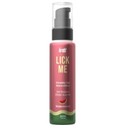 INTT - LICK ME GEL COMESTIBLE SABOR SANDIA EFECTO CALOR