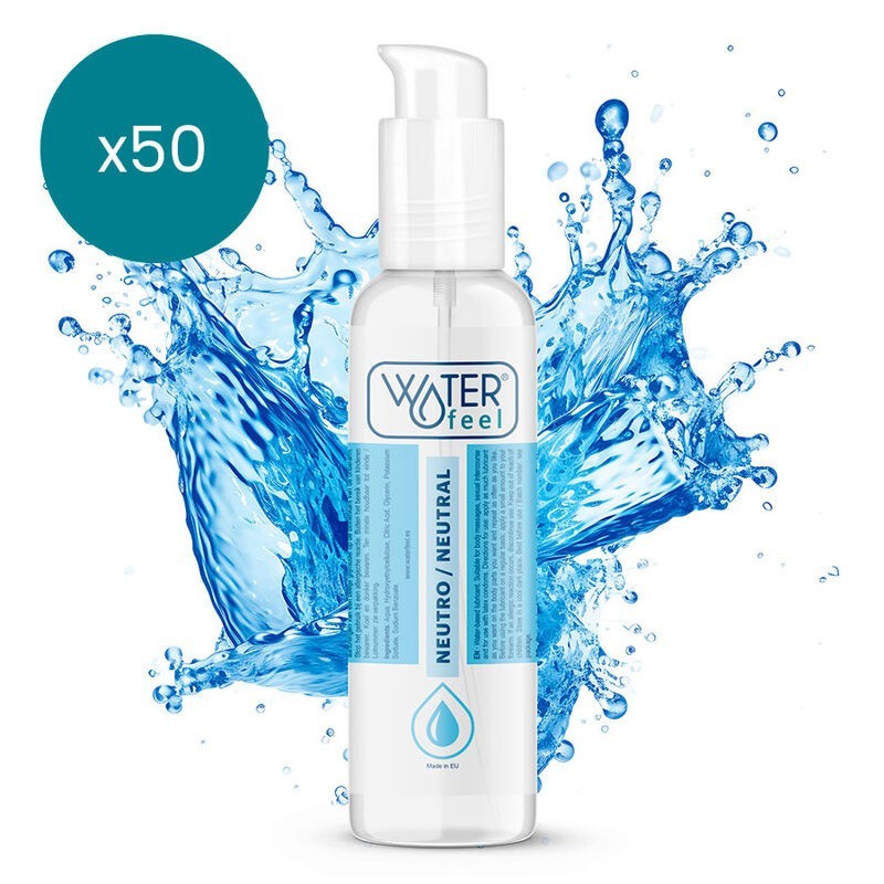 WATERFEEL - LUBRIFIANT NATUREL 150 ML PAQUET 50 UNITÉS