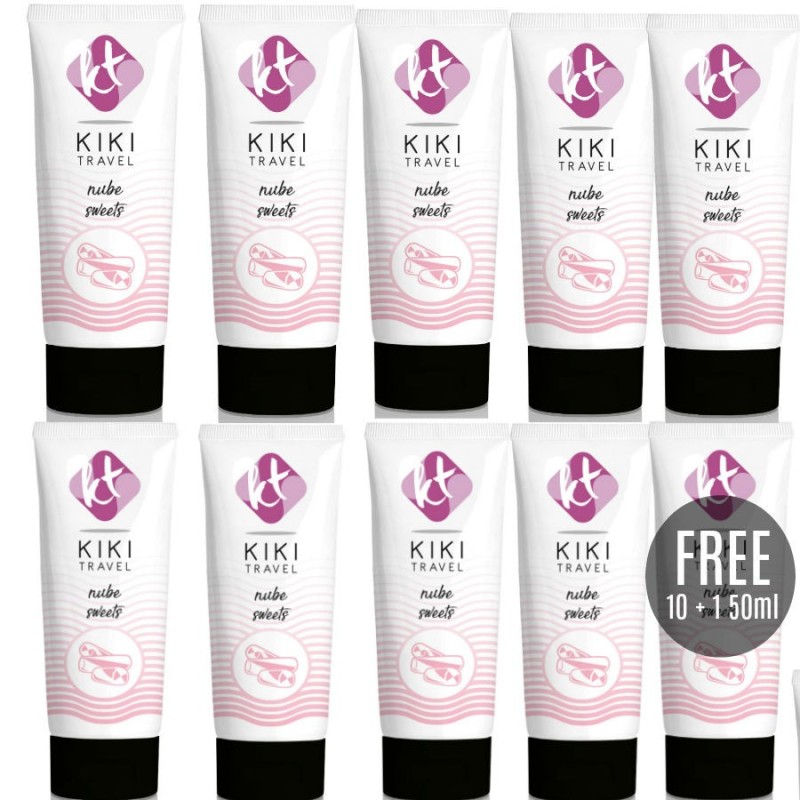 KIKÍ TRAVEL - LUBRICANTE SABOR A NUBE 50ML 10 1 GRATIS