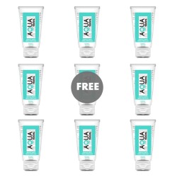 AQUA TRAVEL - TROPICAL FRUITS FLAVOUR WATERBASED LUBRICANT - 50 ML 81 FREE