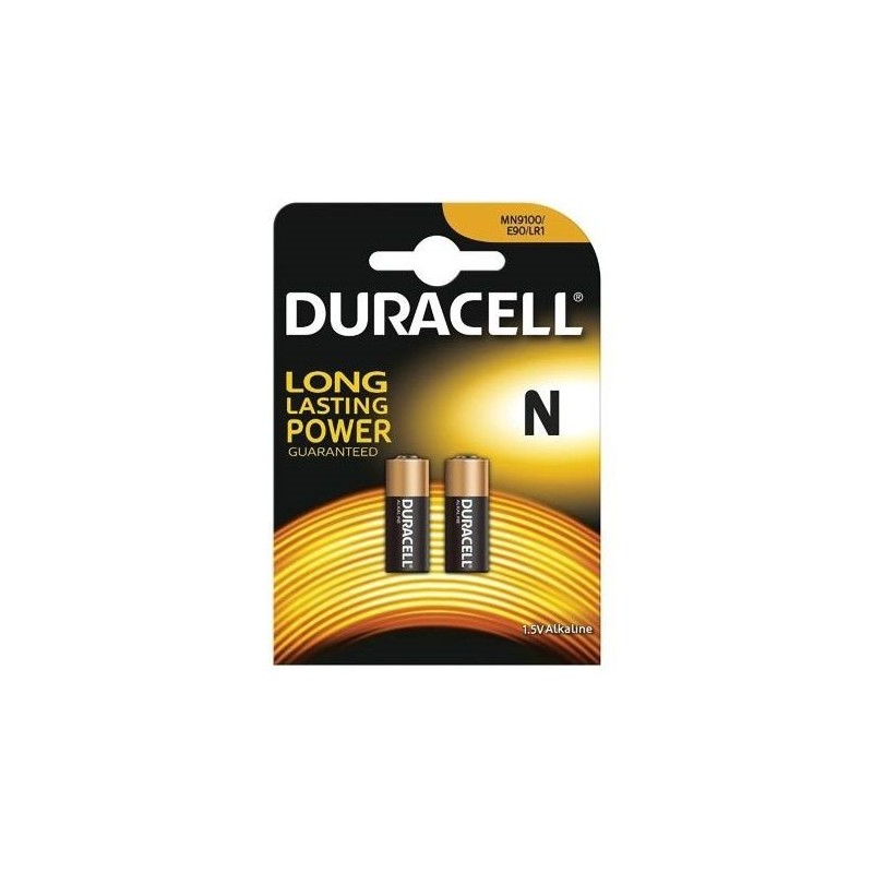 DURACELL - BATTERY MN9100 N LR1 1,5V 2UNITS