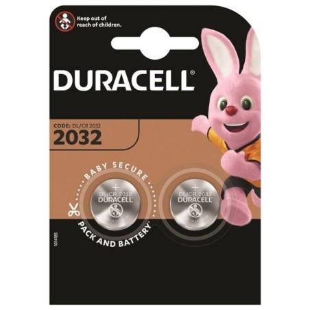 DURACELL - PILE BOUTON LITIO CR2032 3V 2 UNIT