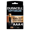 DURACELL - PILE ALCALINE OPTIMUM 200 AAA LR03 4 UNIT