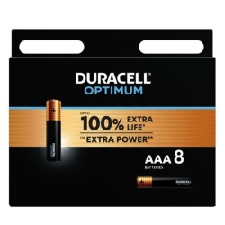 DURACELL - PILE ALCALINE OPTIMUM AAA LR03 8 UNIT