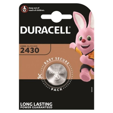 DURACELL - PILA BOTON LITIO CR2430 3V BLISTER1