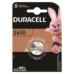 DURACELL - PILE BOUTON LITIO CR2450 3V 1 UNIT