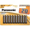 PANASONIC - BATTERIA ALCALINA BRONZO AA LR6 BLISTER20