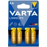 VARTA - LONGLIFE PILA ALCALINA AA LR6 BLISTER4