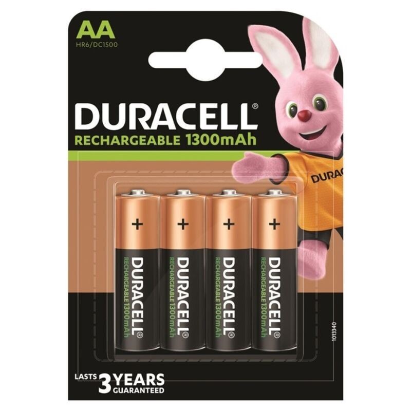 DURACELL - PILA RECARGABLE HR6 AA 1300mAh BLISTER4