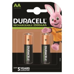 DURACELL - PILA RECARGABLE HR6 AA 2500mAh BLISTER2