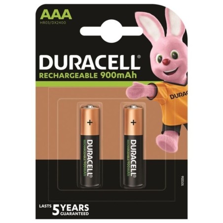 DURACELL - BATTERIE RECHARGEABLE HR03 AAA 900mAh 2 UNIT