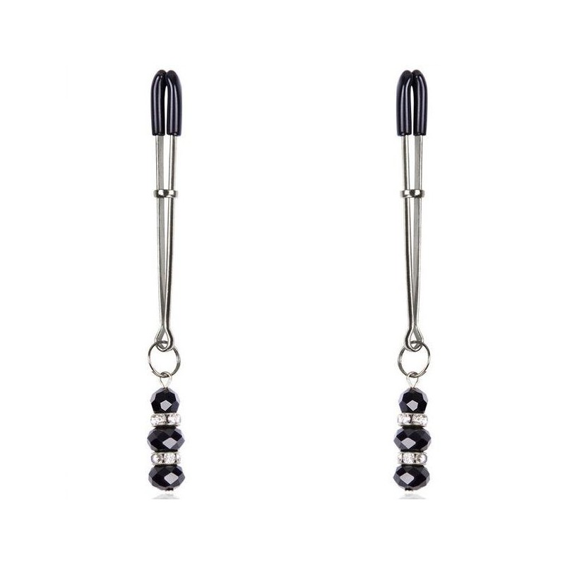 OHMAMA FETISH - NIPPLE Clamps WITH CRYSTAL STONES