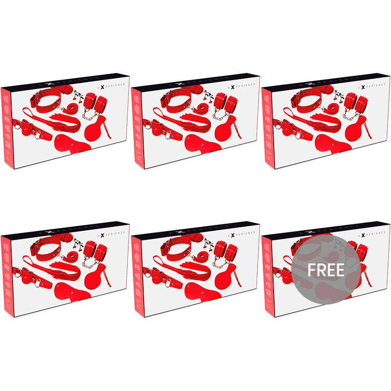 EXPERIENCE - KIT FÉTICHE BDSM SÉRIE ROUGE 51 GRATUIT