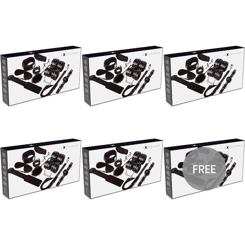 EXPERIENCE - BDSM FETISH KIT SERIE BLACK 51 GRATIS