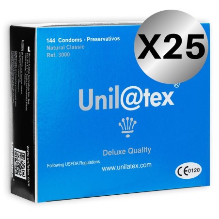 UNILATEX - NATURAL PRESERVATIVES PACK 25 X 144 UNITS