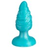 SILEXD - MELTY ANAL PLUG FANTASY SILICONE LIQUIDO TERMOREATTIVO BLU CELESTE 9,2 CM