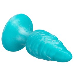 SILEXD - MELTY ANAL PLUG FANTASY SILICONE LIQUIDO TERMOREATTIVO BLU CELESTE 9,2 CM