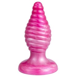 SILEXD - CHERRY PLUG ANAL FANTASY EN SILICONE LIQUIDE THERMORÉACTIF ROSE 9,2 CM