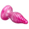 SILEXD - CHERRY ANAL PLUG FANTASY SILICONE LIQUIDO TERMOREATTIVO ROSA 9,2 CM