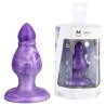 SILEXD - QUEEN ANAL PLUG FANTASY SILICONE LIQUIDE THERMOREACTIVE VIOLET 9,2 CM