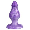 SILEXD - QUEEN ANAL PLUG FANTASY FLÜSSIGSILIKON THERMOREAKTIVES LILA 9,2 CM