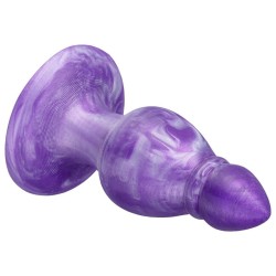 SILEXD - QUEEN ANAL PLUG FANTASY FLÜSSIGSILIKON THERMOREAKTIVES LILA 9,2 CM