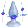 SILEXD - DIAMOND PLUG ANAL FANTASY SILICONA LIQUIDA TERMOREACTIVO AZUL PERLA 9.2 CM