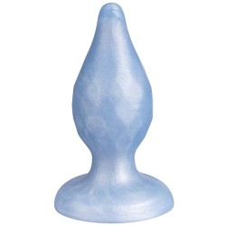 SILEXD - DIAMOND PLUG ANAL FANTASY SILICONA LIQUIDA TERMOREACTIVO AZUL PERLA 9.2 CM