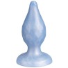 SILEXD - DIAMOND ANAL PLUG FANTASY LIQUID SILICONE THERMOREACTIVE PEARL BLUE 9.2 CM