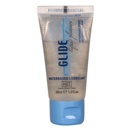 HOT - GLIDE LIQUID PLEASURE LUBRIFICANTE A BASE DACQUA 30 ML