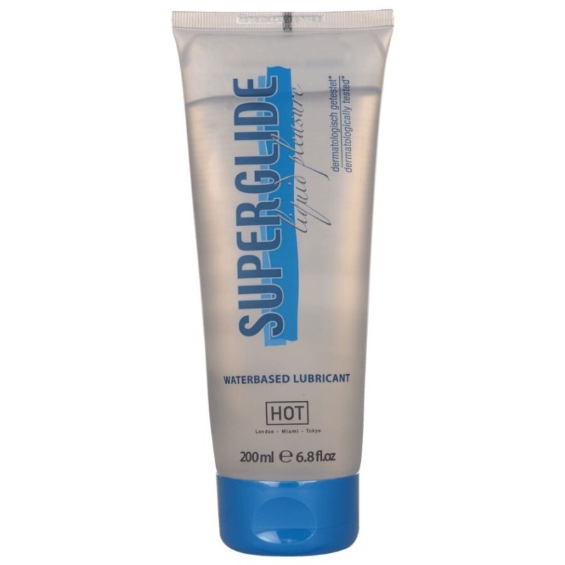HOT - SUPERGLIDE LIQUID PLEASURE GLEITMITTEL AUF WASSERBASIS 200 ML