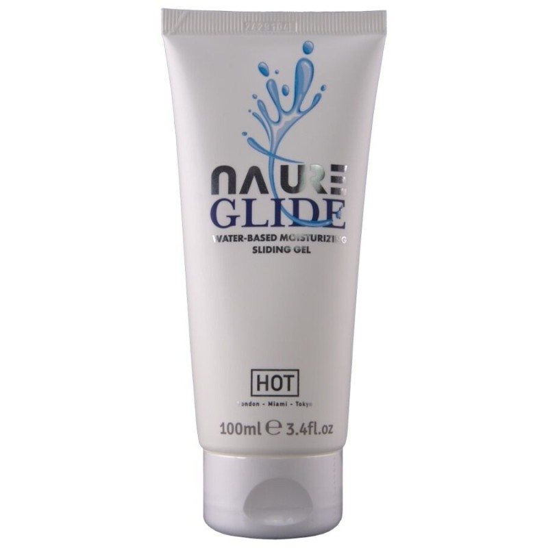 HOT - LUBRIFICANTE A BASE DACQUA NATURE GLIDE 100ML
