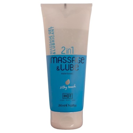HOT - MASSAGE and GLIDE GEL 2IN1 TOCCO SETOSO 200 ML