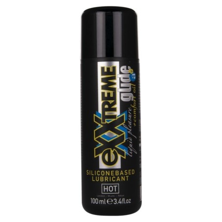 HOT - EXXTREME GLIDE LUBRIFIANT À BASE DE SILICONE HUILE DE CONFORT A 100 ML