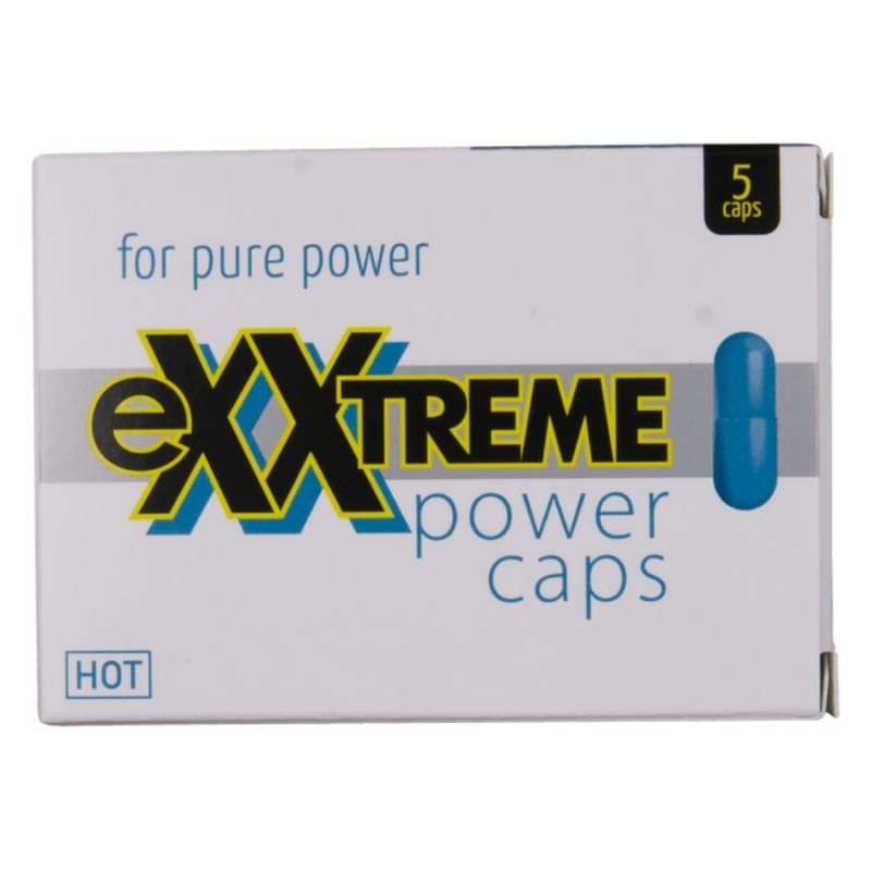 HOT - EXXTREME POWER CAPS UOMO 5 UNITÀ