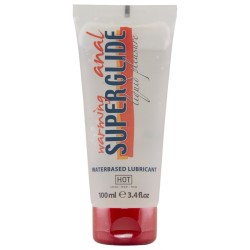 HOT - LIQUIDE CHAUFFANT POUR PLAISIR ANAL SUPERGLIDE 100 ML