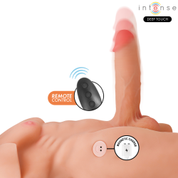 INTENSE DEEP TOUCH - MARTY TORSO CON ANO E DILDO REALISTICO CON SPINTA E VIBRAZIONE, TELECOMANDO, 6,2 KG