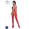 PASSION - COLLEZIONE ECO BODYSTOCKING ECO BS005 ROSSO
