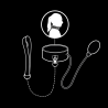FETISH SUBMISSIVE BONDAGE - COLLAR BONDAGE INFLABLE CON TIRADOR