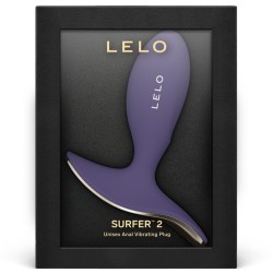 LELO - SURFER 2 UNISEX ANALVIBRATIONSPLUG CYBER PURPLE