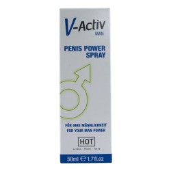 HOT - V-ACTIV, SPRAY STIMULANT POUR LE PÉNIS, 50 ML