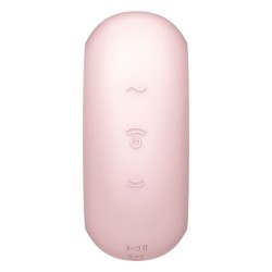 SATISFYER - PRO TO GO 3 DOPPELTER LUFTPULSSTIMULATOR and VIBRATOR ROSA