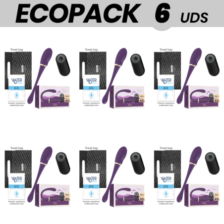 ECOPACK 6 UDS - TREASURE MERLIN DOUBLE COUPLE VIBRATOR CONTROL REMOTO
