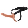 HIDDEN DESIRE - INFERNO GUAINA PER PENE CON STRAP-ON IN SILICONE 18 CM