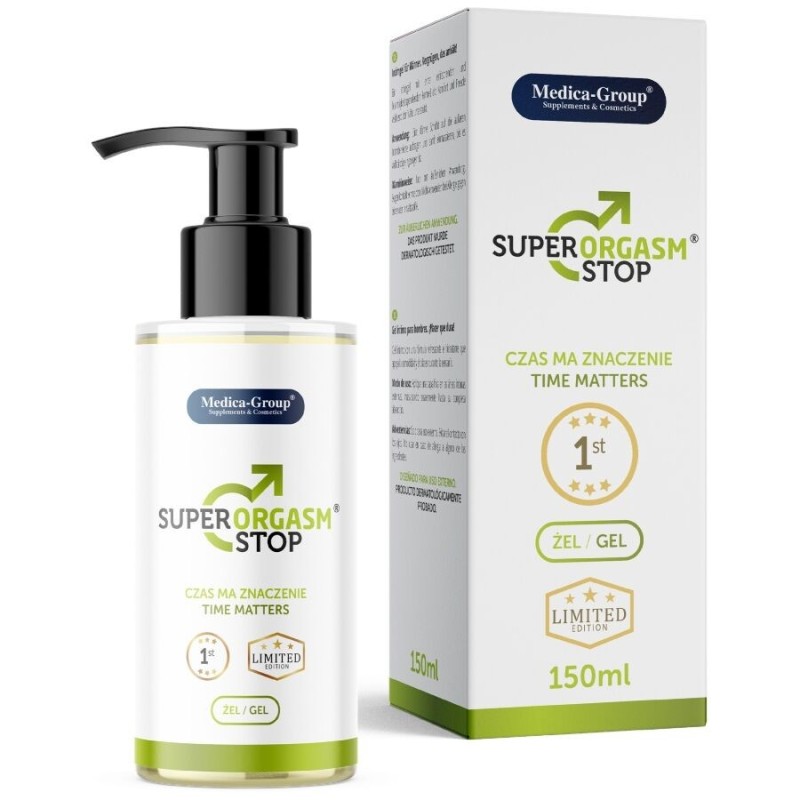 MEDICA GROUP - SUPER ORGASM STOP GEL INTIMO UOMO 150 ML