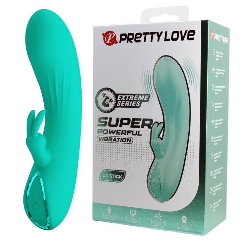 PRETTY LOVE - DJ STICK VIBRATORE PUNTO G TURCHESE